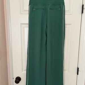 Athleta Forest Green Wide-Leg Pants